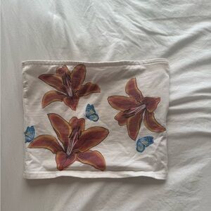 Edikted Cream Tube Top